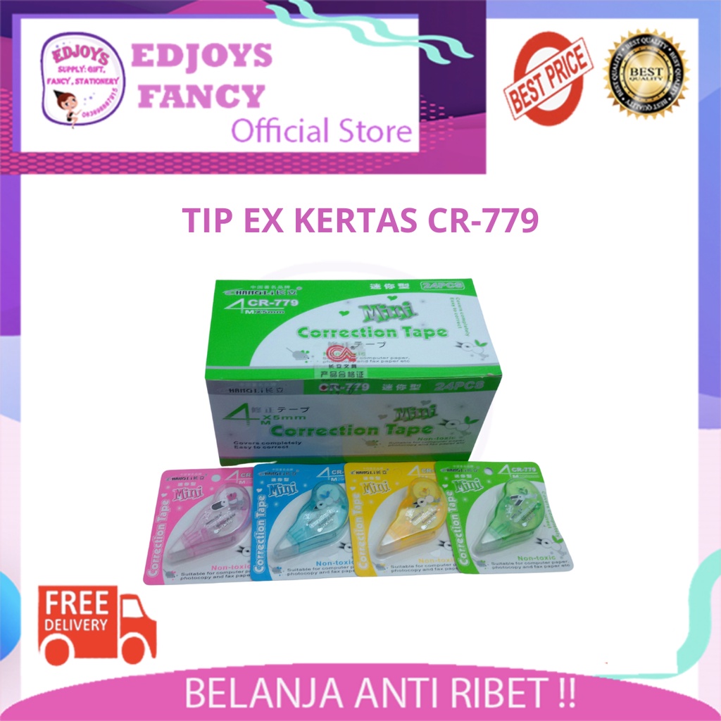 

Tip ex kertas roll mini cute CR-779 (48)