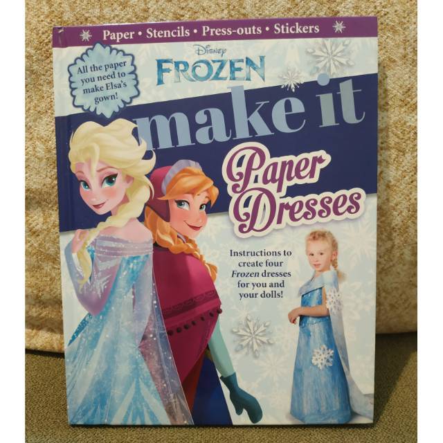 

Frozen Make It Paper Dresses