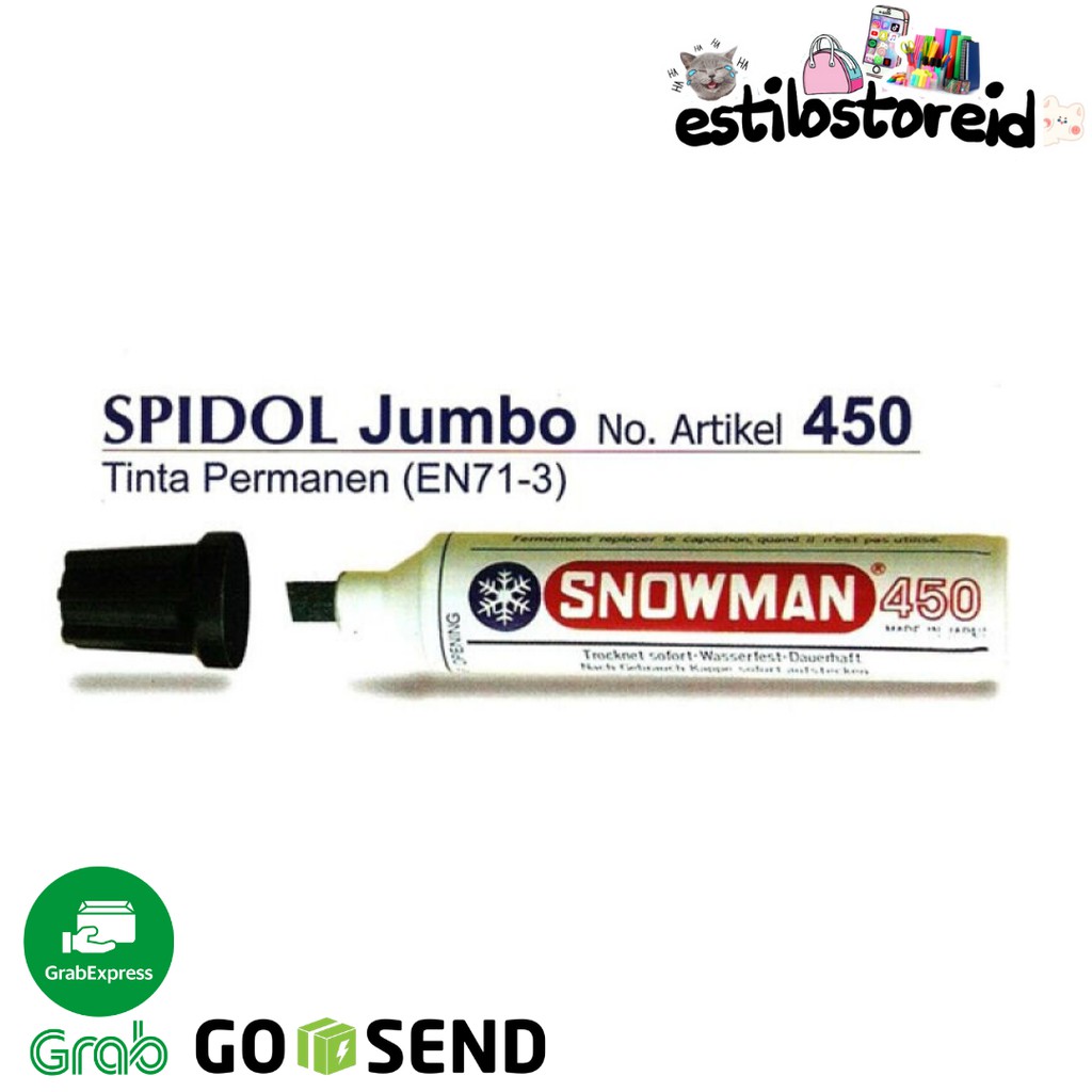 

SPIDOL SNOWMAN JUMBO 450 (Sedang)