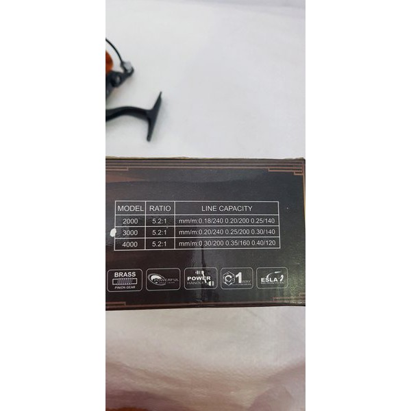 reel captain tenium 3000