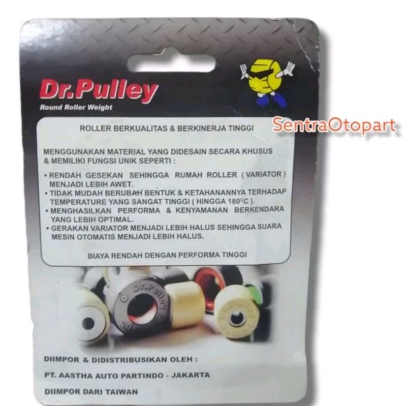 Roller roler vario 110 beat fi injeksi scoopy fi spacy 7 gram dr pulley