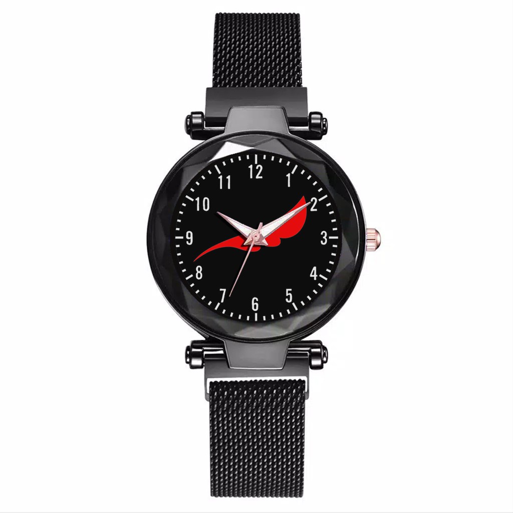 Jam Tangan Wanita Custom - NOAH MOTIF 1 Free Box &amp; Batre Cadangan