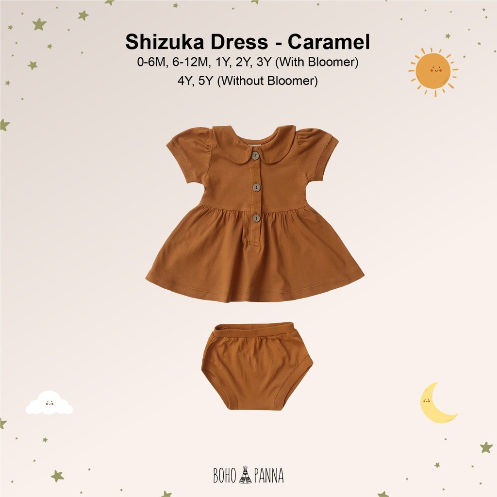 BOHOPANNA Shizuka Dress 4 - 6 Years Dress Anak Lucu P10 CBKS