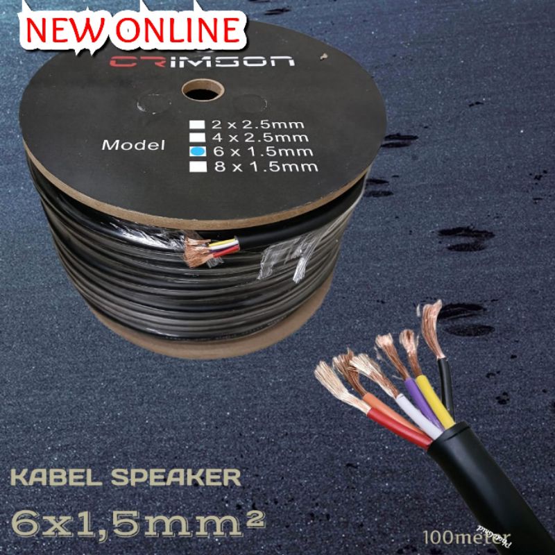 KABEL CRIMSON 6X1,5MM  ORIGINAL JUAL HARGA PERMETER