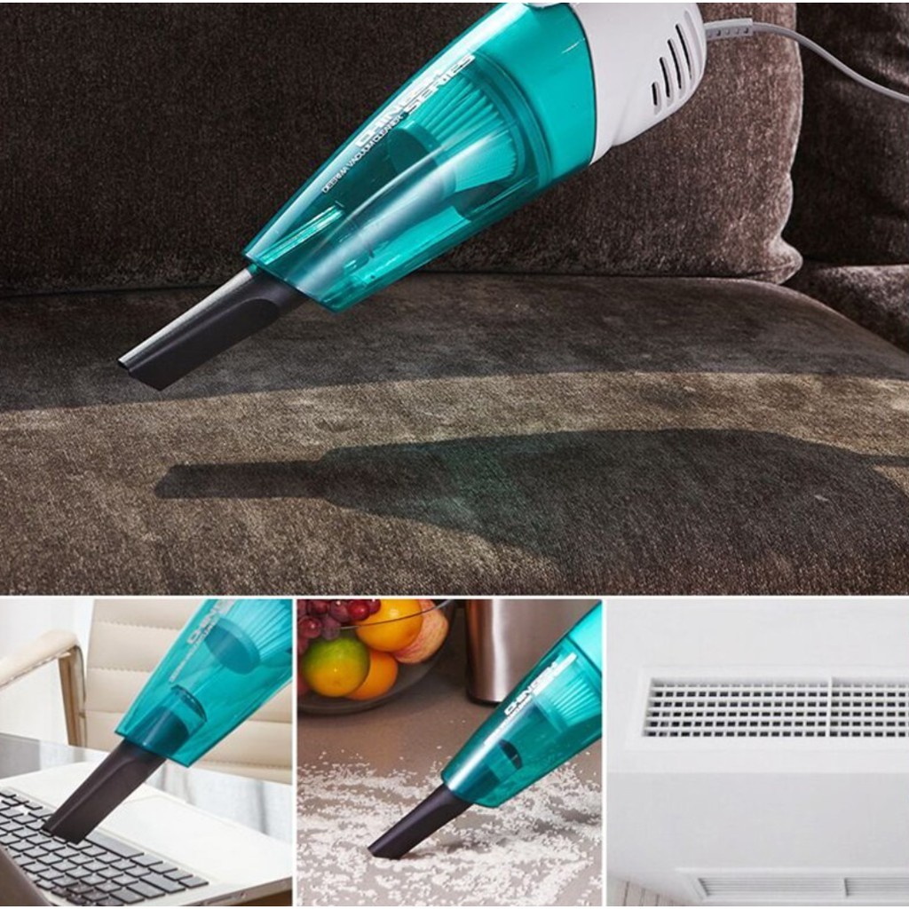 DEERMA DX118C Portable Vacuum Cleaner Penyedot Debu Garansi