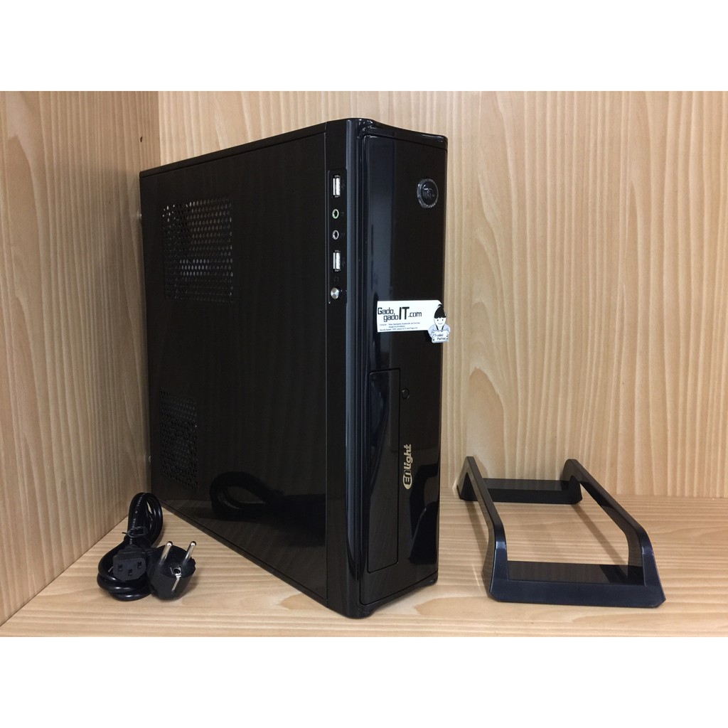 Case/Casing Mini Slim PC/CPU/Komputer ENLIGHT EN-100 With PSU ENLIGHT 300Watt