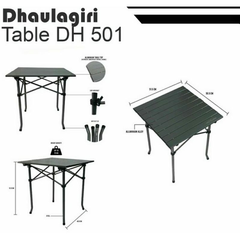 Meja Lipat Dhaulagiri 501 / Folding Table Dhaulagiri 501