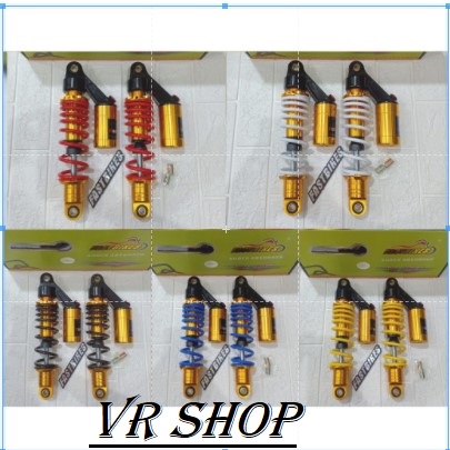 Shockbreaker Belakang Tabung Atas (( Fastbikes Copy Showa)) - (( 280mm - 340mm )) Bebek ( Honda&Yama