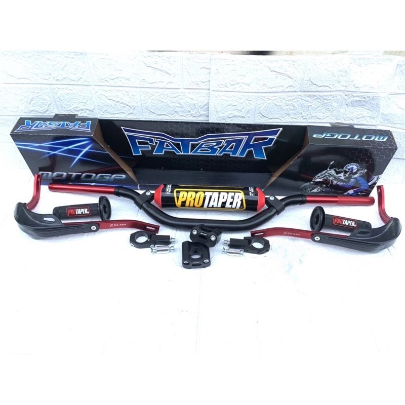 Stang fatbar motogp model twinwall high plus busa protaper fuzion set handguad