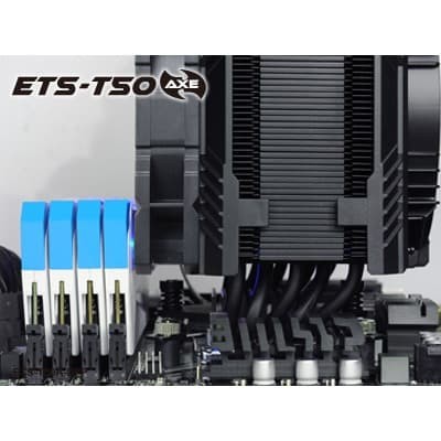 ETS-T50A- BVT - ENERMAX ETS T50 BLACK, TOWER AIR COOLER