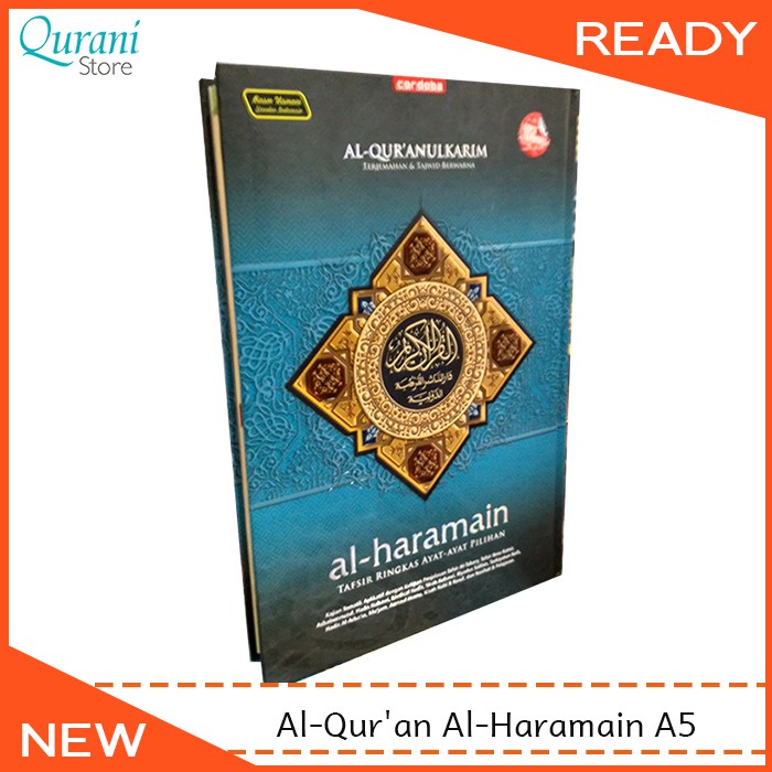 Al Quran Al Haramain Terjemah Tajwid Warna B5