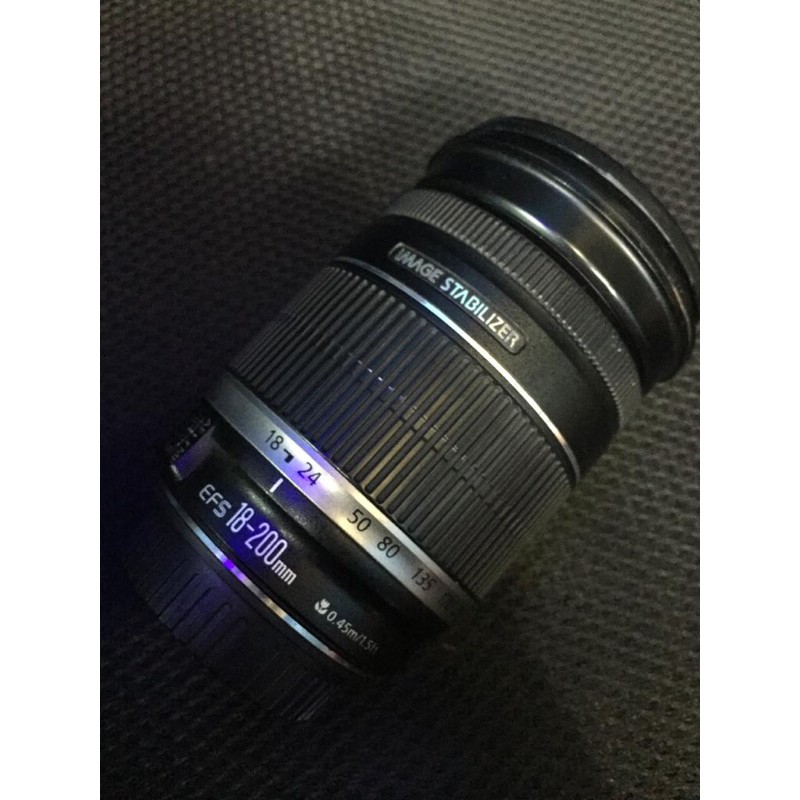 lensa canon 18 - 200 IS telephoto