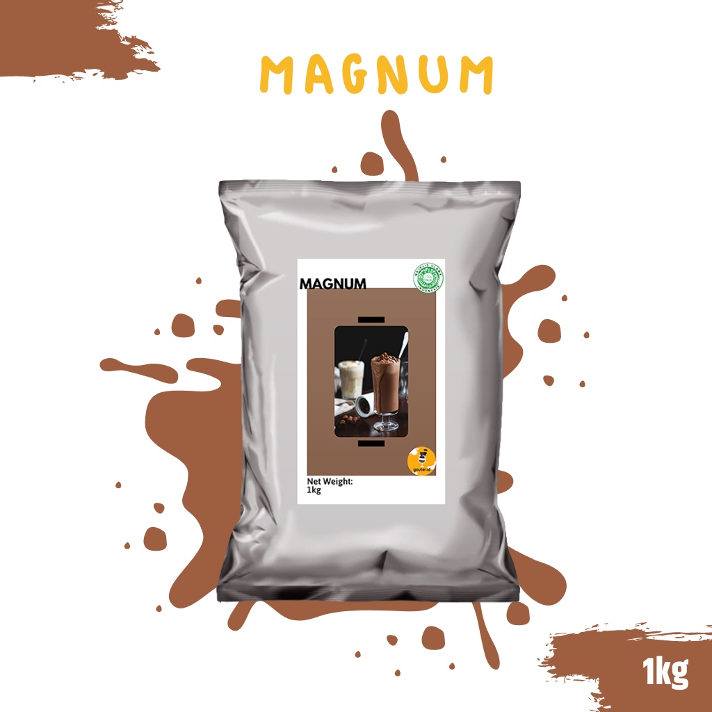 BUBUK MINUMAN RASA MAGNUM 1KG / SERBUK MINUMAN ANEKA RASA / BUBUK MINUMAN KEKINIAN / MINUMAN INSTAN / BOBA DRINKS