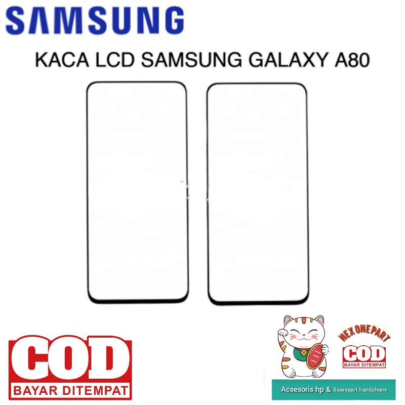 KACA LCD KACA DEPAN SAMSUNG GALAXY A80 ORIGINAL