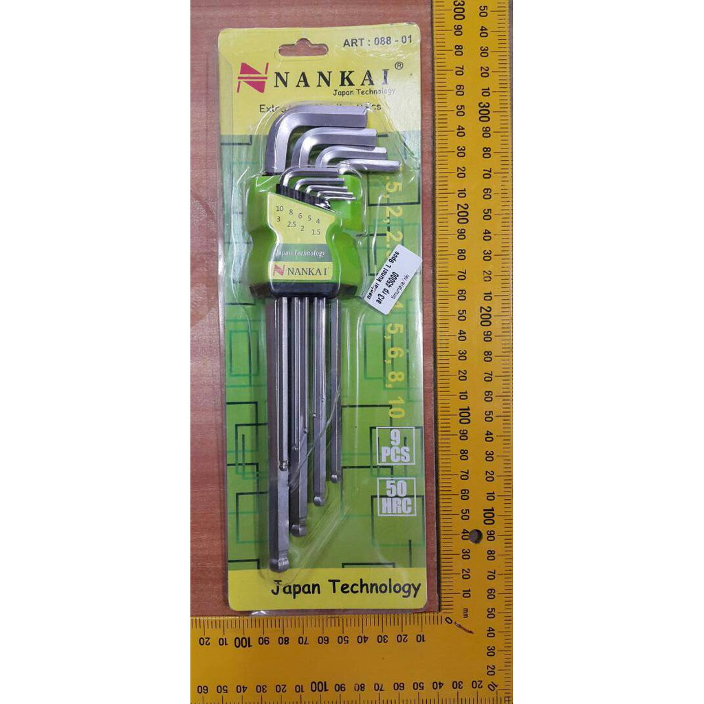 Kunci L Set 9 Pcs  Ballpoint NANKAI