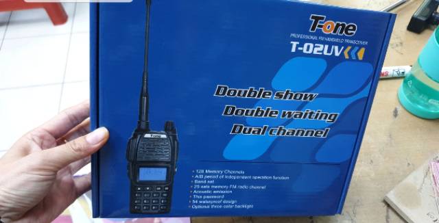 HT T-ONE T 02UV HT 7WATT DUALBAND