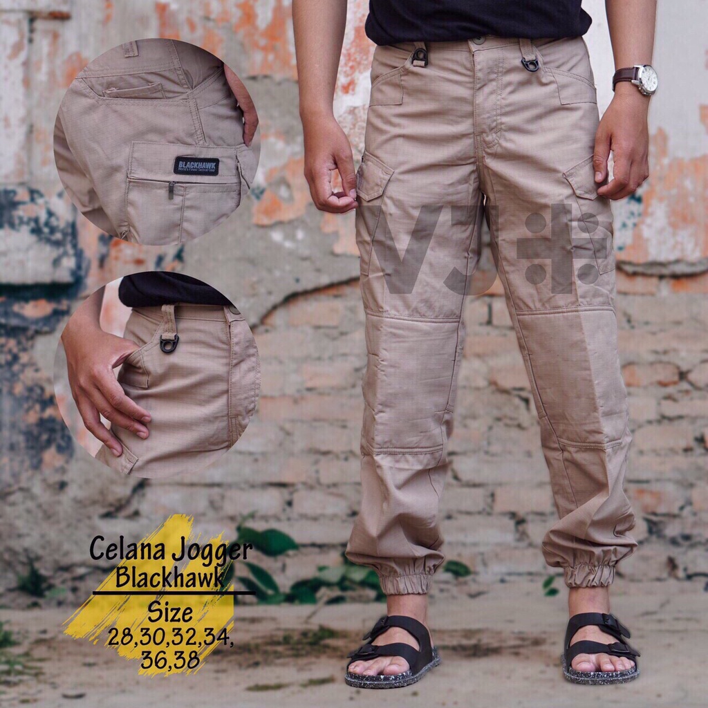 Jogger Tactical Blackhawk original 28-38 matt ripstok/PlanetDistro13/celana panjang pria outdor cela