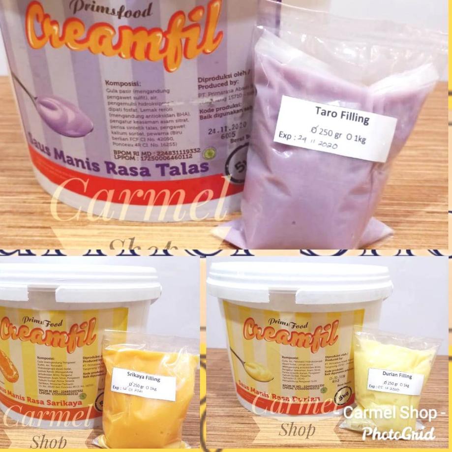 

PALING HOT!! KODE-713 Creamfil Filling Roti 500gr - Isian Roti Donat Bombolini / Olesan Kue