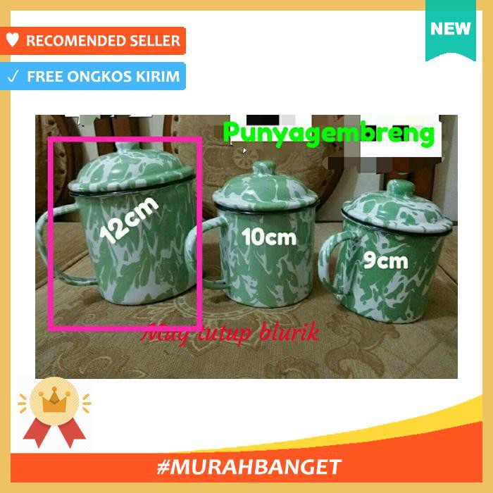 GELAS & MUG - MUG BLURIK/MUG JADUL/ENAMEL/CANGKIR JADUL - PERALATAN MAKAN