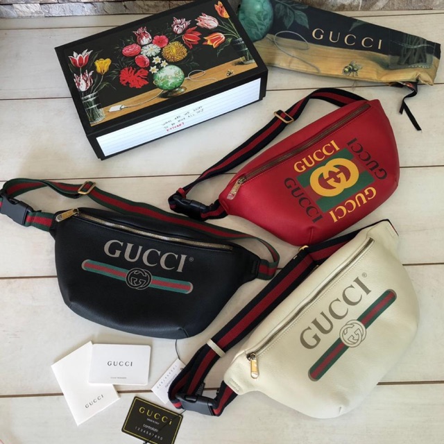 Tas waistbag Gucci 493869AnSUPERMIRROR Unisex