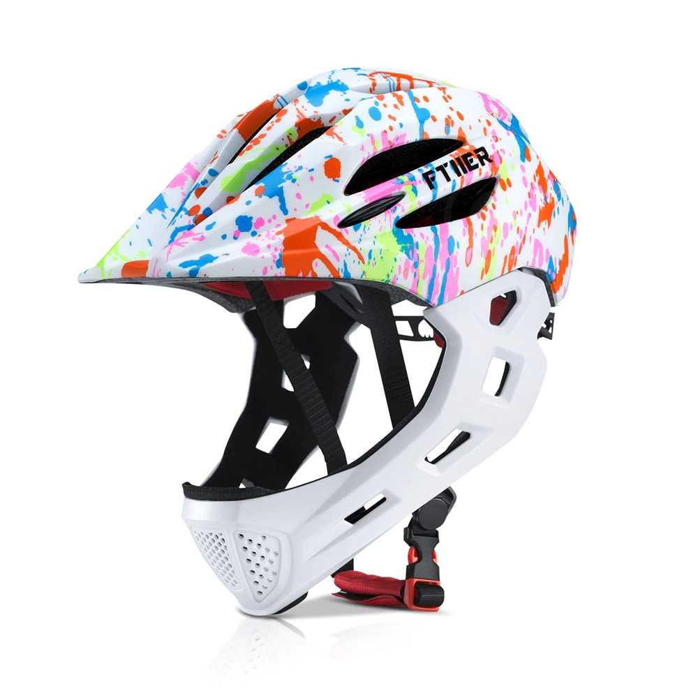 Helm Sepeda Anak Fullface Modular Untk Roadbike MTB Seepda Lipat - CHF78