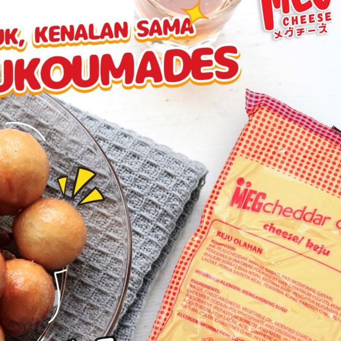 

MEG Cheddar Cream Keju 2Kg Cheese Chedar Creamy Exp Date Panjang
