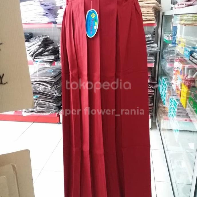 ROK SERAGAM SEKOLAH SD / SERAGAM ROK REMPEL PANJANG MERAH / ROK SD