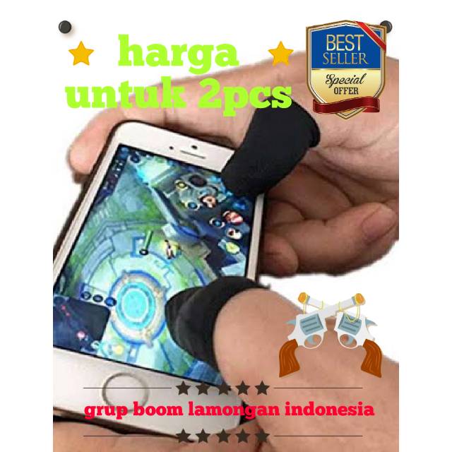 SARUNG JARI JEMPOL GAME ANTI SLIP BOOYAH HARGA GROSIR