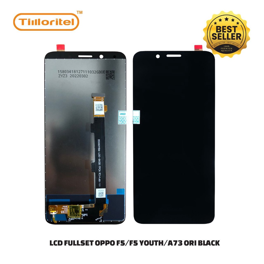 LCD TOUCHCREEN OPPO F5/F5 YOUTH/A73 BLACK/WHITE