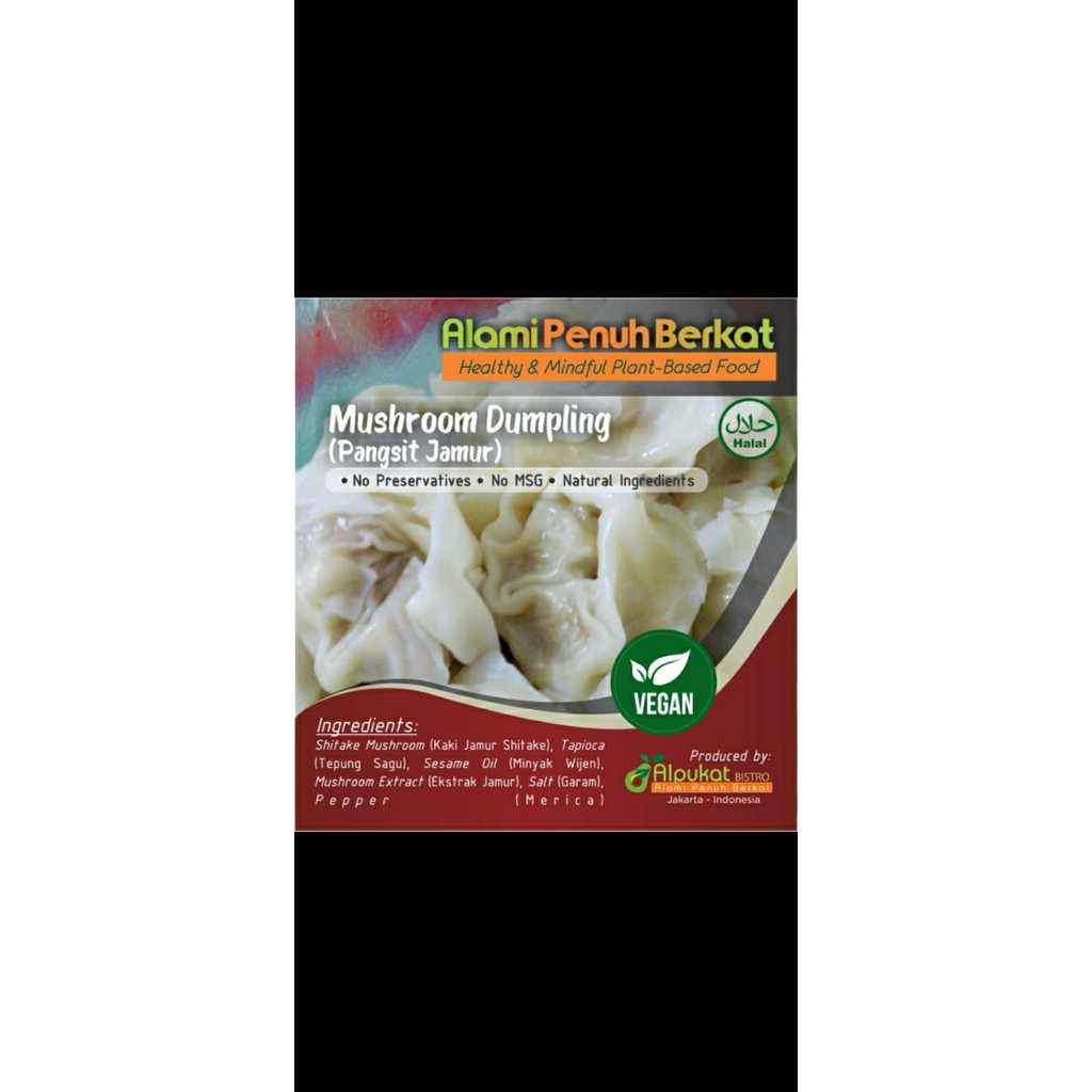 

Mushroom Dumpling (Pangsit Jamur)