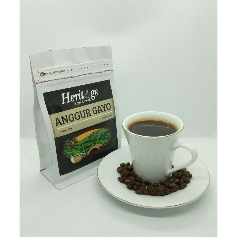 Kopi Anggur Gayo 200 gr