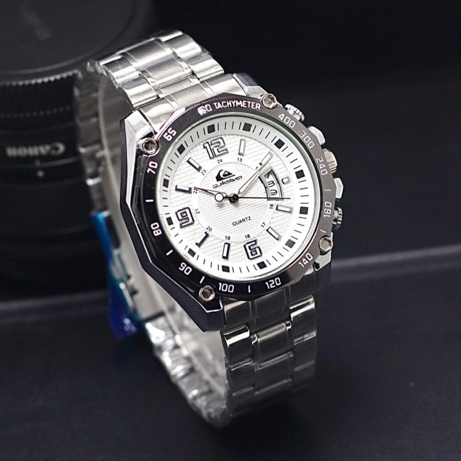 Original Jam Tangan Quicksilver Cisero CH-008 - Box Ekslusive & Baterai Cadangan Premium Kekinian