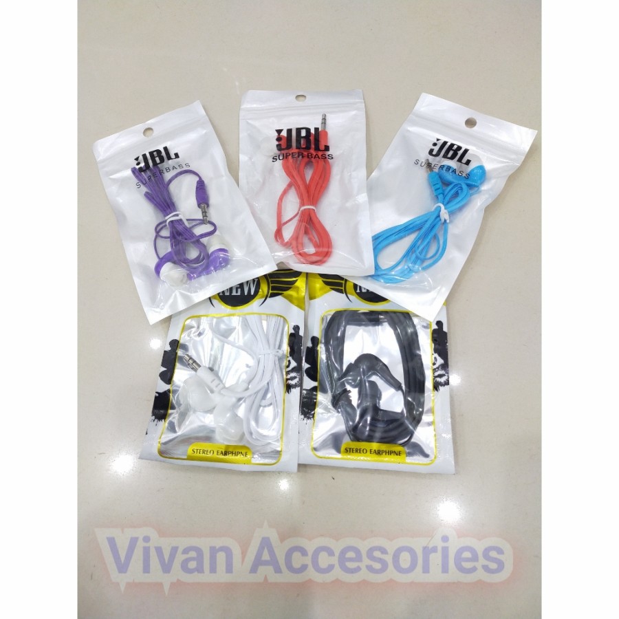 Music Angel Headset  Megabass Jack 3,5MM Murah