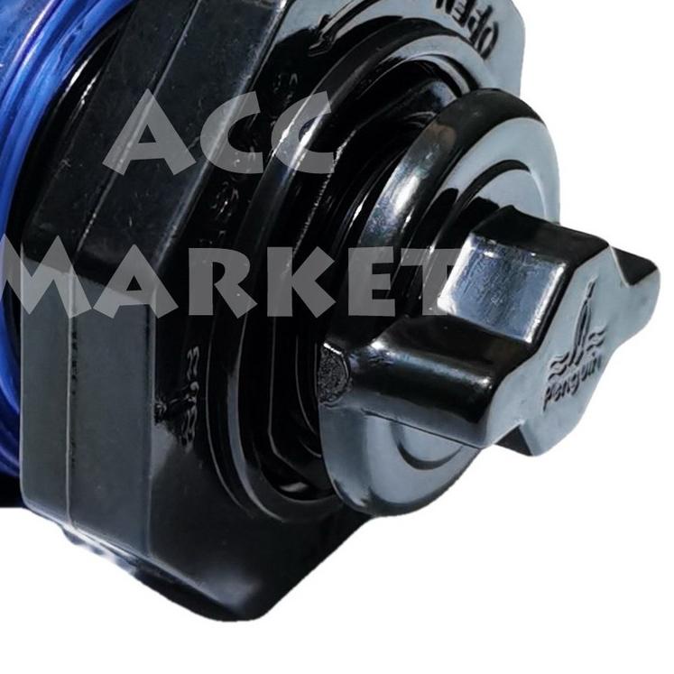 ✦ Vlok Ring Mur Drat Toren 1 Inch Verlop Penguin ☝