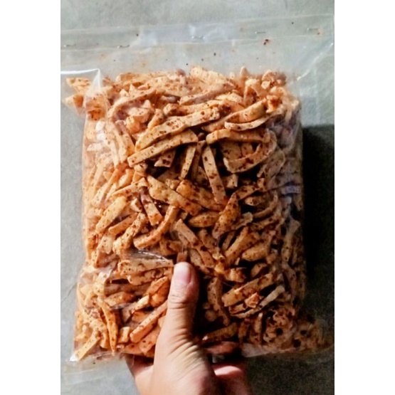 

Basreng pedas xstra daun jeruk 1kg
