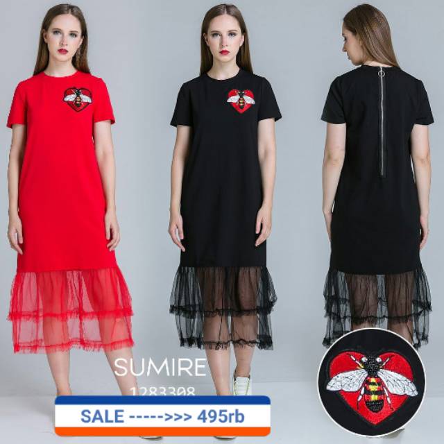 Sumire Dress wanita 1283308