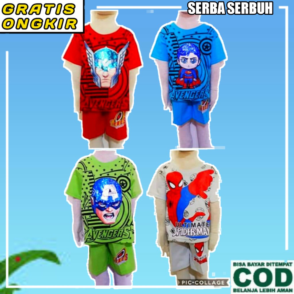 baju led anak laki laki umur 6 bulan - 2 tahun baju karakter 2 tahun baju anak kecil 1 tahun KE15