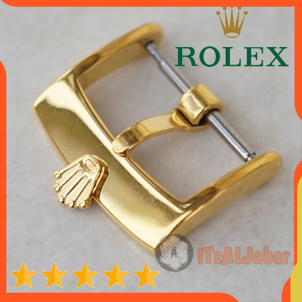 BUCKLE 316L 16MM 18MM BERLOGO ROLEX BUCKLE TALI JAM ROLEX