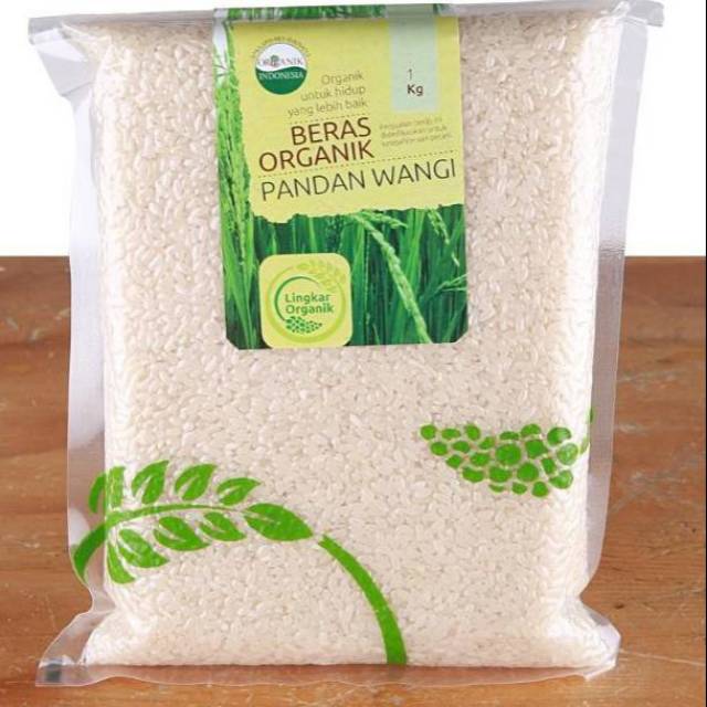 

LINGKAR ORGANIK BERAS PANDAN WANGI ORGANIK 1 KG || Beras Mentik Organik || Beras Cokelat Organik
