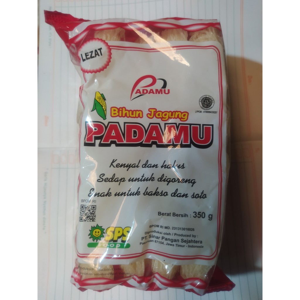 

Bihun Jagung Padamu Merah Kemasan 350 gram