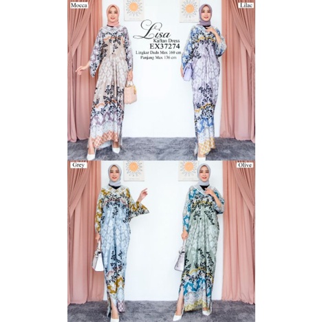 kaftan extu gamis extu mdidress extu