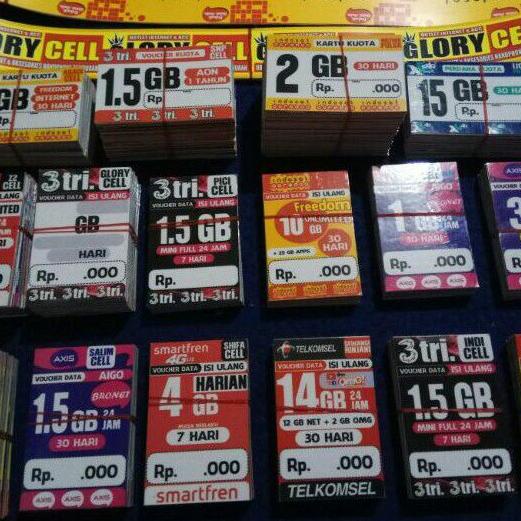 

[KODE PRODUK 9FHGG7774] 1 paket isi 25 Label Harga Kuota Anti Melengkung