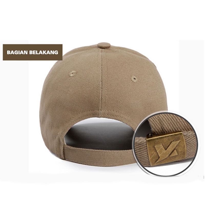 Topi Baseball Pria Wanita Dewasa Distro Bordir Logo Guan Fuze Luck fashion Casual Unisex Import TTH