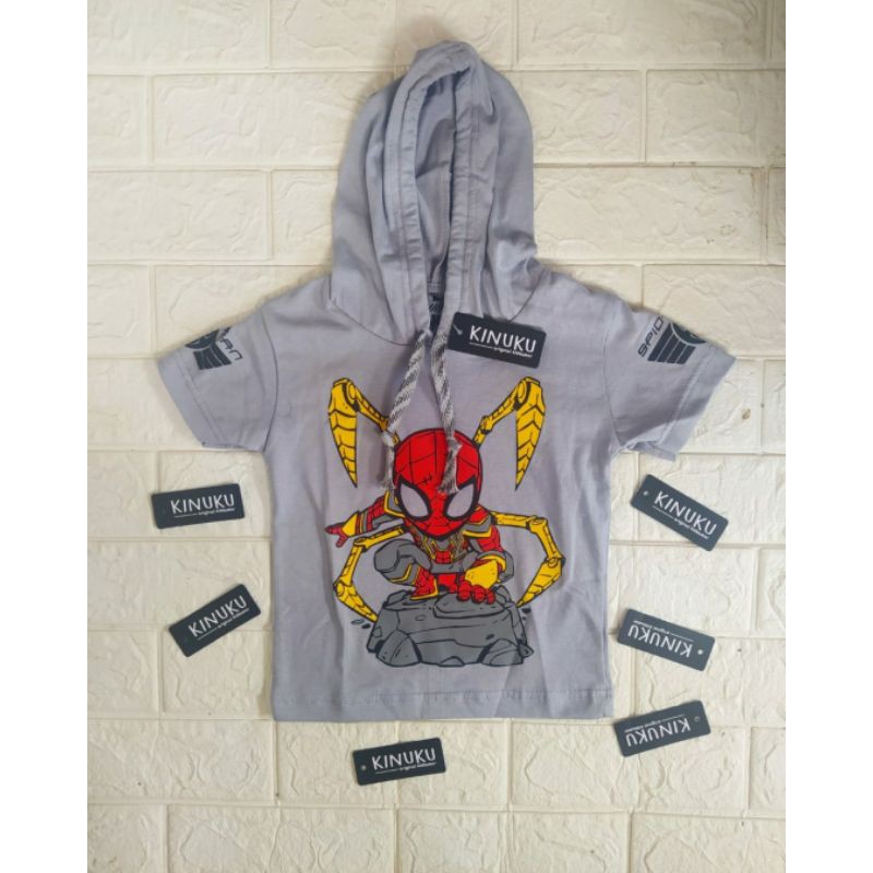 Kaos hoodie Anak Size 2-7 Tahun