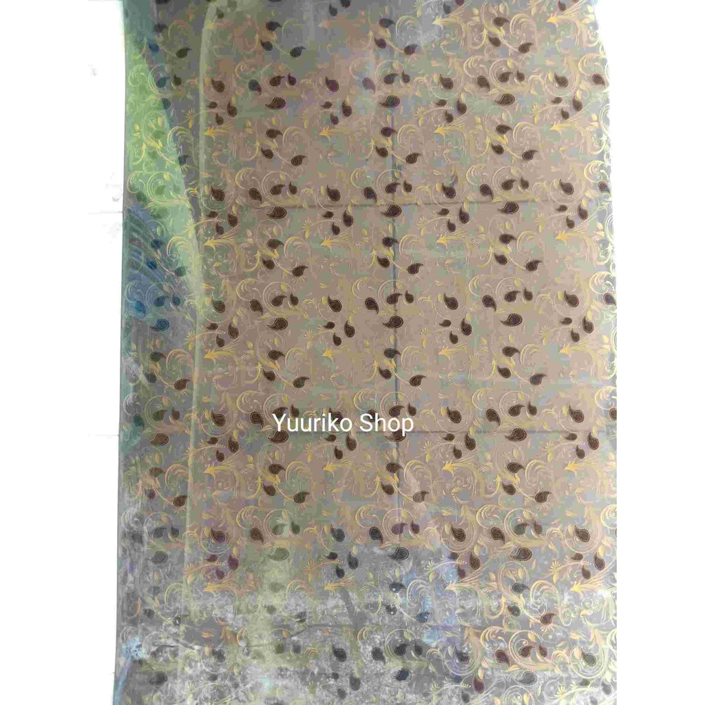 Fiber Pagar Fiber Plat Fiber Tutup Pagar Fiber Motif Batik Cantik Warna biru hijau putih hitam