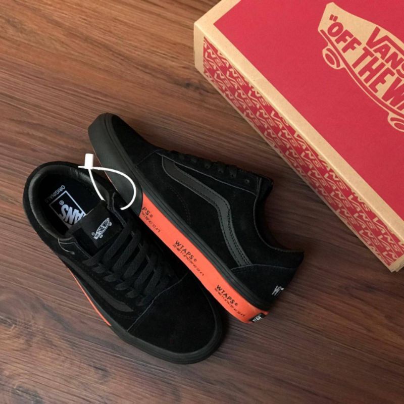 Vans Old Skool  Wtaps Gps Black Orange