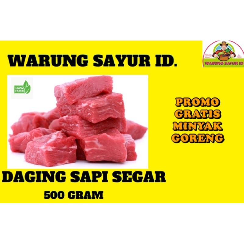 

DAGING SAPI SEGAR 500 GRAM | DAGING SEGAR | BUKAN DAGING FROZEN