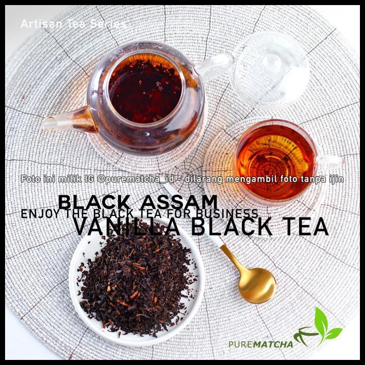 

Artisan Tea Cafe - Assam Vanilla Black Tea 500Gr Teh Hitam Vanili