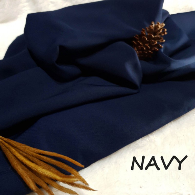 Khimar Jumbo XXXL Hijab Instan Syari Wolfis Grade A-Navy