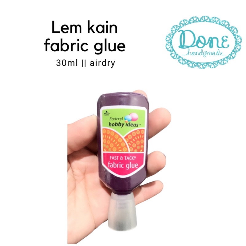 Lem kain fashion glue kerajinan tangan fabric glue payet sprinkle